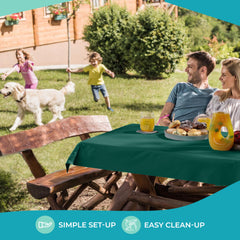 40 In. x 300 Ft. Premium Dark Green Table Roll | Case of 4