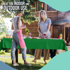 40 In. x 300 Ft. Premium Emerald Green Table Roll | Case of 4