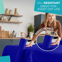 40 In. x 300 Ft. Premium Navy Blue Table Roll | Case of 4