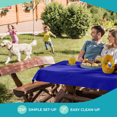 40 In. x 300 Ft. Premium Navy Blue Table Roll | Case of 4