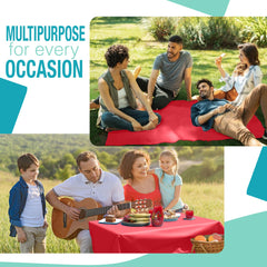 40 In. x 100 Ft. Red Table Roll | Case of 6