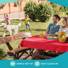 Unleashed - 40 In. x 100 Ft. Red Table Roll