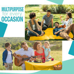 40 In. x 100 Ft. Yellow Table Roll | Case of 6