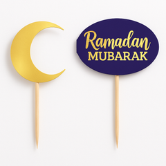 Ramadan Cupcake Picks for Eid Celebrations
