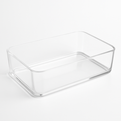 Clear Acrylic Guest Towel Caddy