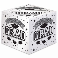 White Graduation Cardholder Box