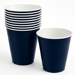 Navy Blue 18 oz. Plastic Party Cups