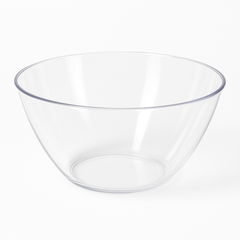 Clear 24oz Plastic Serving Bowl - Elegant and Durable