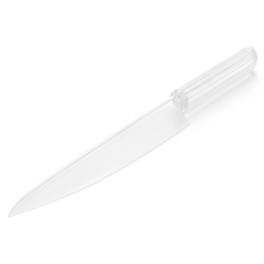 Clear Plastic Cake Knife for Catering and Everyday Use