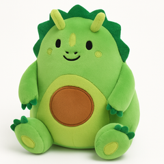 Plush Dinosaur Avocado Toy