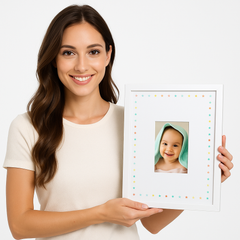 Baby Shower Star Autograph Photo Frame