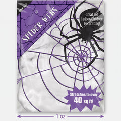 Halloween Spider Web Value Pack