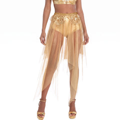 Gilded Glam Halloween Skirt - Adult L/XL