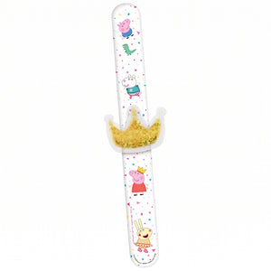Peppa Pig Slap Bracelets - Party Favor Set