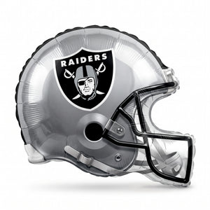 Las Vegas Raiders Helmet Foil Super Shape Balloon -21 inch