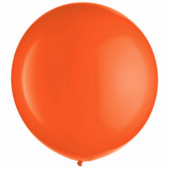 Vibrant Orange 24" Latex Balloons - Pack of 25