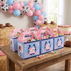Saddle Up Treat Boxes - Western-Themed Mini Party Favors (8-Pack)