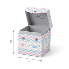 "Girl or Boy?" Small Gender Reveal Box
