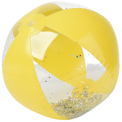 Glitter Stripe Beach Ball - 12 Count