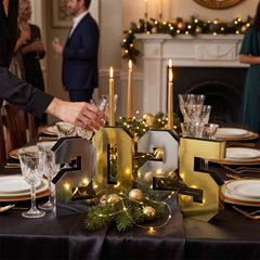 2025 New Year's Eve Foil Centerpiece Decoration