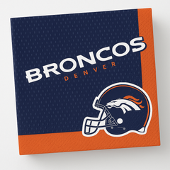 Denver Broncos NFL Luncheon Napkins