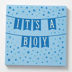 It's a Boy Baby Shower Luncheon Napkins