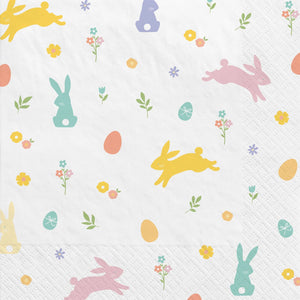 Easter Wishes Luncheon Napkins - 6.5 In. x 6.5 In. - 16 Pack