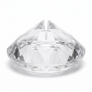 Clear Diamond Gem Place Card Holders - 10-Pack