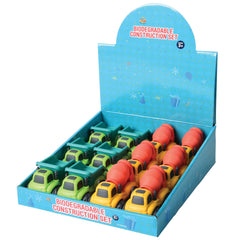 Eco-Friendly Construction Vehicles - 12 Count