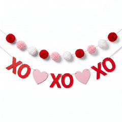 Happy Valentine's Day MDF Banner Set