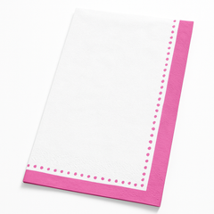 Premium Festive Green Buffet Napkins - 4.5 In. x 8 In.