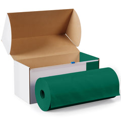 54 In. x 100 Ft. Cut To Size Table Roll | Dark Green | Case of 6