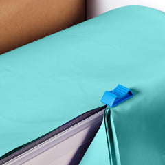 54 In. x 100 Ft. Cut To Size Table Roll | Aqua | Case of 6