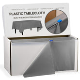 54 In. x 100 Ft. Cut To Size Table Roll | Silver | Case of 6