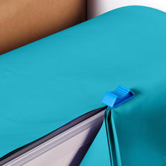 54 In. x 100 Ft. Cut To Size Table Roll | Turquoise | Case of 6