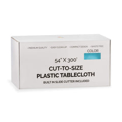 54 In. x 300 Ft. Cut To Size Table Roll | Light Blue | Case of 4