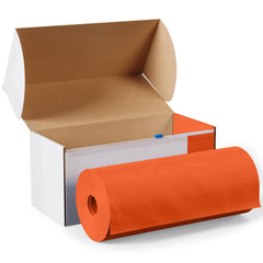 54 In. x 300 Ft. Cut To Size Table Roll | Orange | Case of 4