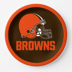 Cleveland Browns 9" Round Paper Plates