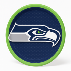 Seattle Seahawks 9" Round Paper Plates