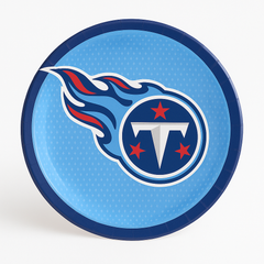 NFL Tennessee Titans 9" Round Paper Plates