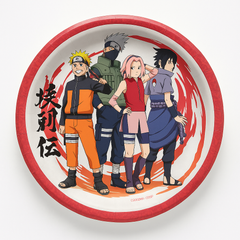 Naruto 9-Inch Round Paper Plates, 8 Pack