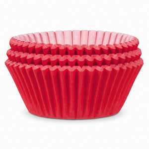Vibrant Red Cupcake Baking Cups