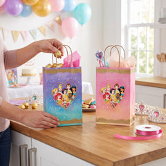 Disney Princess Once Upon a Time Kraft Treat Bags - 8-Pack