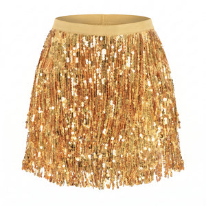 Gold Sparkle Skirt for Adults