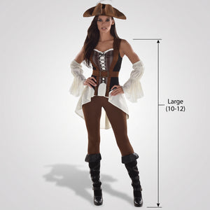 Shipwrecked Pirate Women's Costume