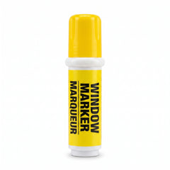Yellow Window Marker - Washable & Non-Toxic for Team Spirit