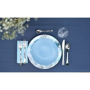 Exquisite Classic Silver Plastic Knives | 120 Count