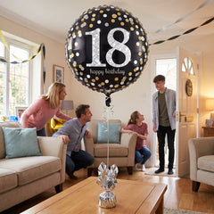 Sparkling 18th Birthday Foil Balloon