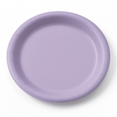 Lavender 6.75" Round Paper Appetizer/Dessert Plates