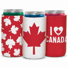 Canada Day Drink Cover Sleeves - Assorted Designs (3-Pack)